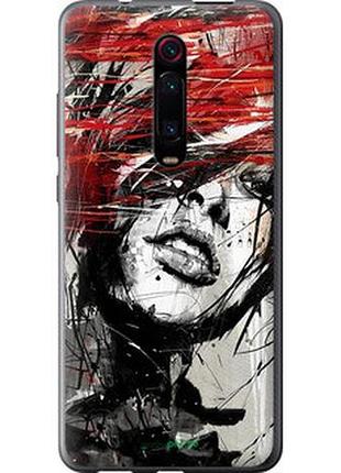 Чохол на xiaomi redmi k20 обличчя дівчини "1162t-1817-2448"