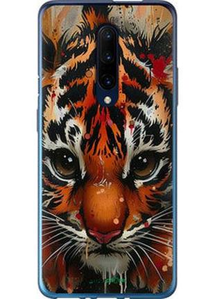 Чехол на oneplus 7 pro mini tiger "6052u-1696-2448"