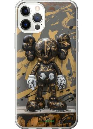 Чехол на iphone 12 pro bronze kaws "6097u-2052-10746"