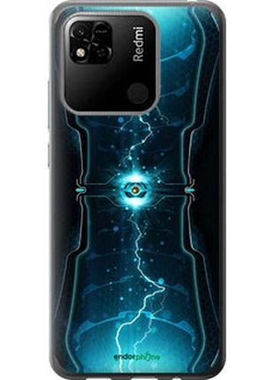 Чехол на xiaomi redmi 10a молнии в цилиндре "120u-2578-2448"