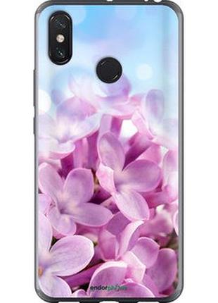 Чехол на xiaomi mi max 3 сирень "527t-1534-2448"