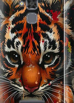 Чехол на asus zenfone 3 max zc520tl mini tiger "6052m-442-2448"