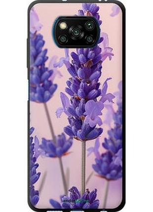 Чохол на xiaomi poco x3 лаванда "6037b-2073-2448"