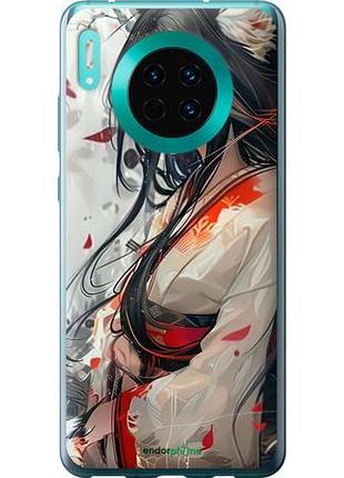 Чехол на huawei mate 30 кицуне "6073u-1773-10746"