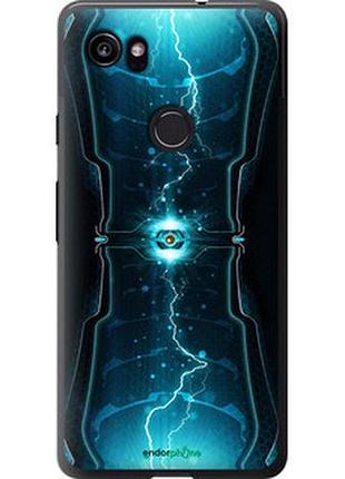 Чехол на google pixel 2 xl молнии в цилиндре "120u-1643-2448"