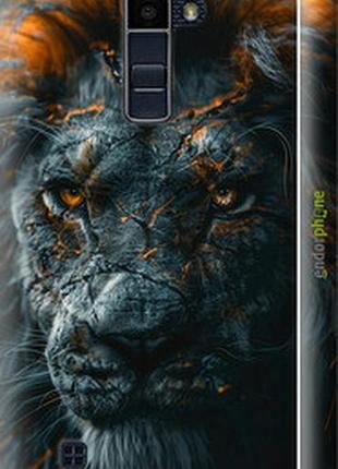Чохол на lg k10 / k410 плам'яний лев "6153m-349-2448"