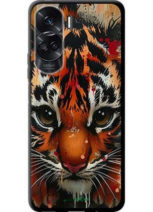 Чехол на huawei honor 90 lite mini tiger "6052b-3131-2448"