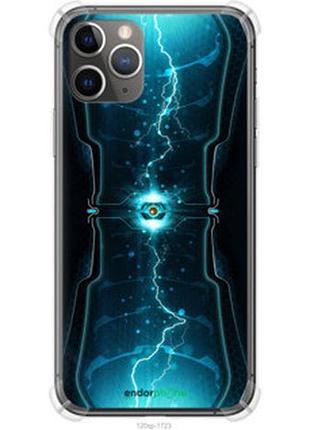 Чохол на iphone 11 pro max блискавки в циліндрі "120sp-1723-2448"
