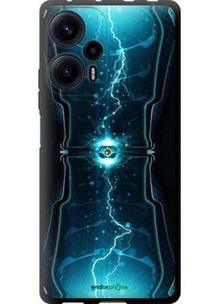 Чехол на xiaomi redmi note 12 turbo молнии в цилиндре "120b-3025-2448"
