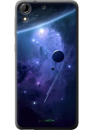 Чохол на htc desire 728g планети в синьому космосі "171u-145-10746"