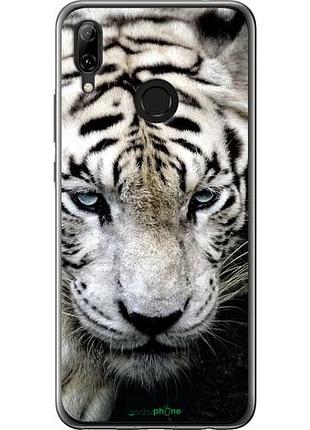 Чехол на huawei nova 3 грустный белый тигр "106u-1535-10746"