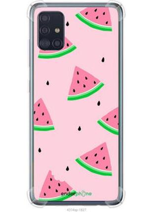 Чохол на samsung galaxy a51 2020 a515f рожевий кавун "4314sp-1827-2448"