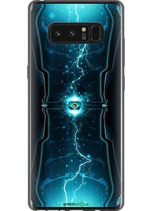 Чехол на samsung galaxy note 8 молнии в цилиндре "120t-1020-2448"