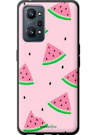 Чехол на realme gt neo 2 розовый арбуз "4314b-2489-2448"