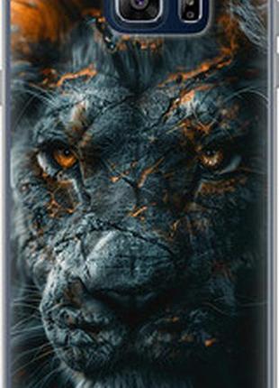 Чехол на samsung galaxy note 5 n920c пламенный лев "6153t-127-2448"