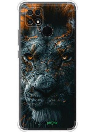 Чохол на xiaomi poco c40 плам'яний лев "6153sp-2701-2448"