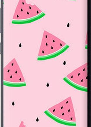 Чехол на asus zenfone 4 max zc554kl розовый арбуз "4314u-1035-2448"