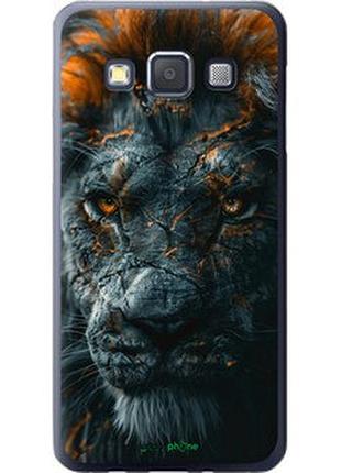 Чехол на samsung galaxy a3 a300h пламенный лев "6153u-72-2448"