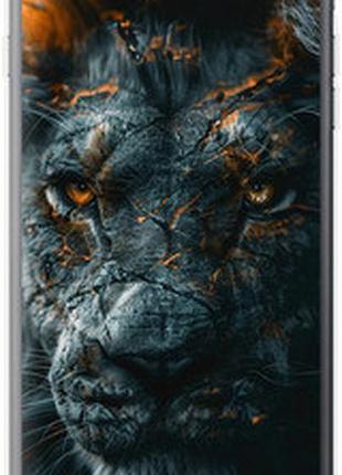 Чехол на iphone 8 plus пламенный лев "6153sp-1032-2448"