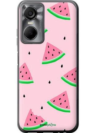 Чехол на tecno pop 6 pro be8 розовый арбуз "4314u-2929-2448"