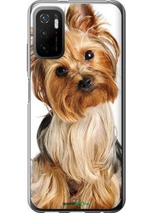Чехол на xiaomi poco m3 pro йоркширский терьер с хвостиком "930u-2369-2448"