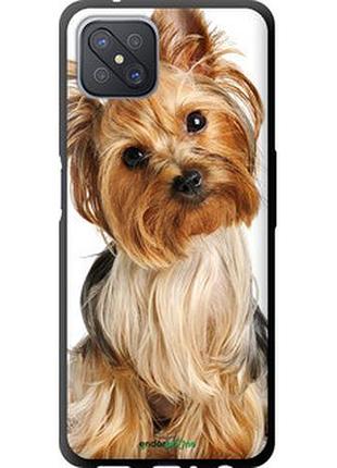 Чехол на oppo a92s йоркширский терьер с хвостиком "930b-1926-2448"