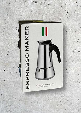Гейзерная кофеварка espresso maker "генуя"