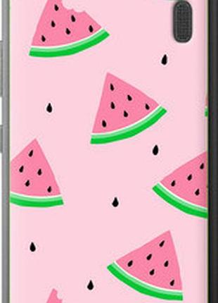 Чехол на lenovo k3 note k50-t5 розовый арбуз "4314u-141-2448"