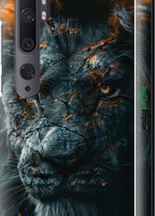 Чохол на xiaomi mi note 10 плам'яний лев "6153m-1820-2448"