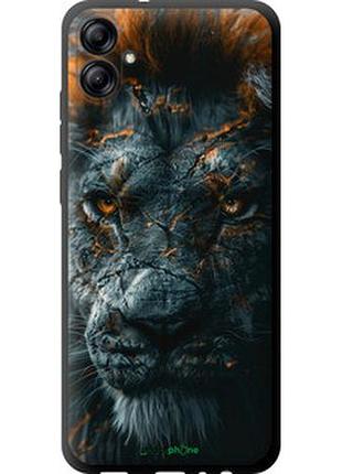 Чехол на samsung galaxy a04e a042f пламенный лев "6153b-2908-2448"