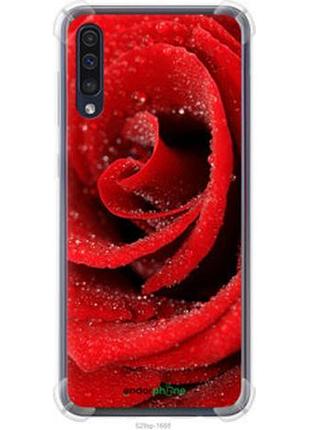 Чехол на samsung galaxy a50 2019 a505f красная роза "529sp-1668-2448"
