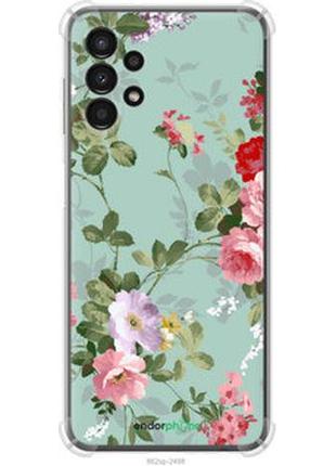 Чехол на samsung galaxy a13 a135f цветочные обои 2 "862sp-2498-2448"