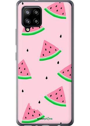Чехол на samsung galaxy a42 a426b розовый арбуз "4314t-2098-2448"