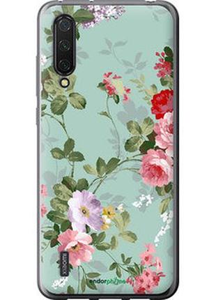 Чехол на xiaomi mi cc9 цветочные обои 2 "862u-1747-2448"