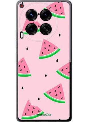 Чохол на tecno camon 30 4g рожевий кавун "4314u-3712-2448"