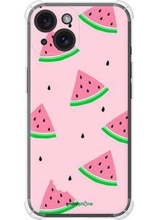 Чохол на iphone 15 рожевий кавун "4314sp-3075-2448"