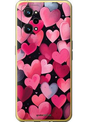 Чехол на realme gt neo 3t сердечки 4 "5662u-2960-2448"