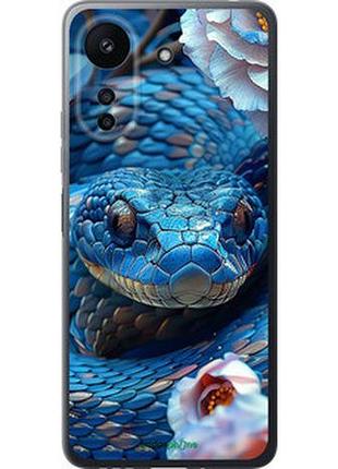 Чехол на xiaomi redmi 13c blue snake "6079u-3410-2448"