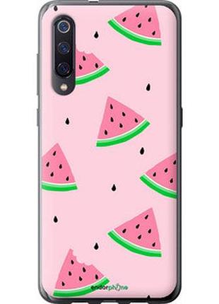 Чехол на xiaomi mi9 розовый арбуз "4314t-1648-2448"