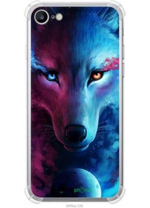Чехол на iphone 8 арт-волк "3999sp-1031-2448"