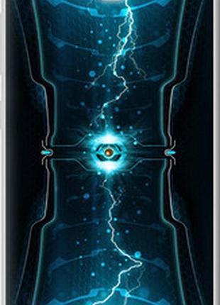 Чехол на huawei honor 3c молнии в цилиндре "120u-307-2448"