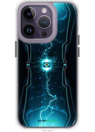 Чехол на iphone 14 pro молнии в цилиндре "120pm-2646-2448"