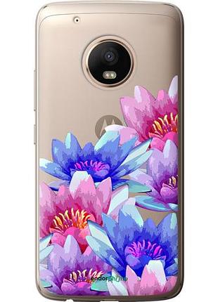 Чехол на motorola moto g5 plus лотос "4862u-1038-10746"