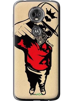 Чехол на motorola moto e5 plus swag. super "808u-1412-10746"