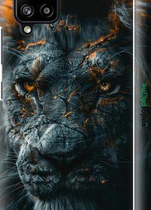 Чехол на samsung galaxy a42 a426b пламенный лев "6153m-2098-2448"