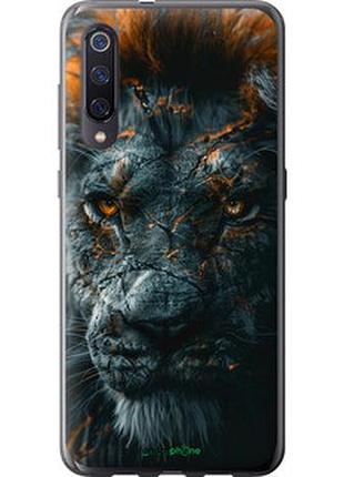 Чехол на xiaomi mi9 пламенный лев "6153t-1648-2448"
