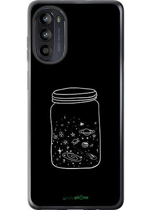 Чехол на motorola moto g52 космос в банке "4297u-2691-10746"