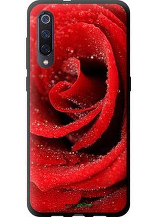Чехол на xiaomi mi9 красная роза "529b-1648-2448"