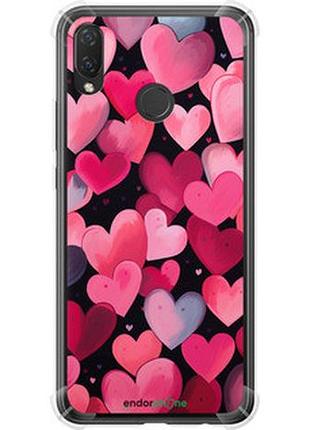 Чехол на huawei p smart plus сердечки 4 "5662sp-1555-2448"