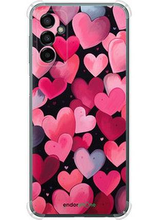 Чехол на samsung galaxy m23 m236b сердечки 4 "5662sp-2632-2448"